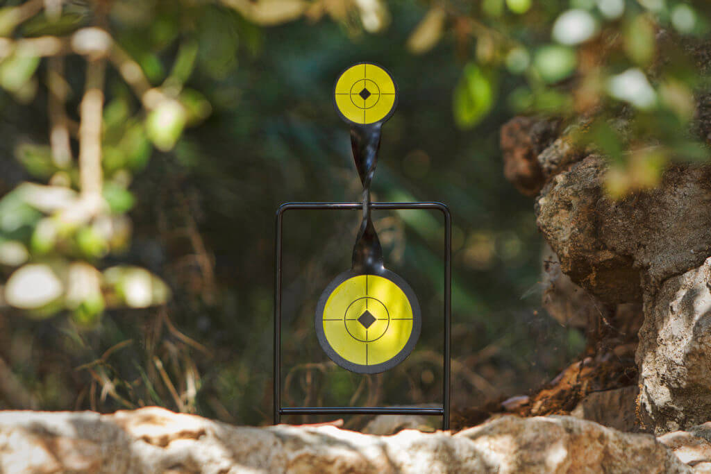 Cible mobile gamo plinking target pour carabine a plomb